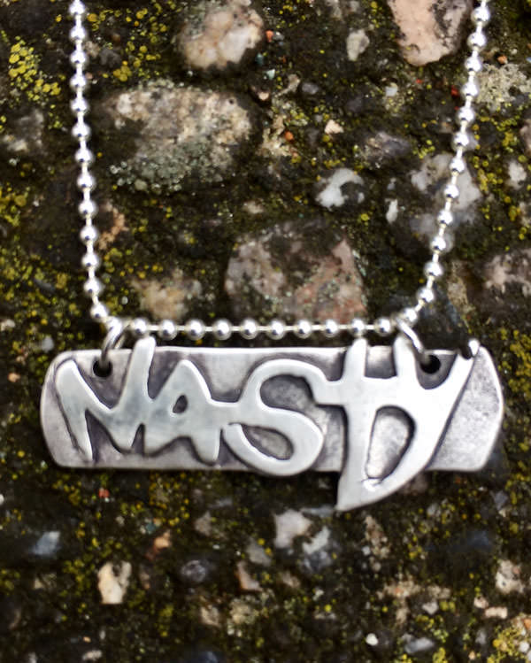 Sterling Silver Nasty Necklace by Bethany Ericson