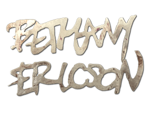 Bethany Ericson metal logo